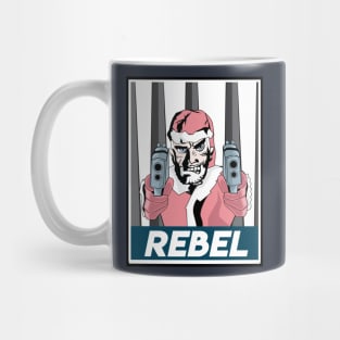 Rebel Santa Prison Break Mug